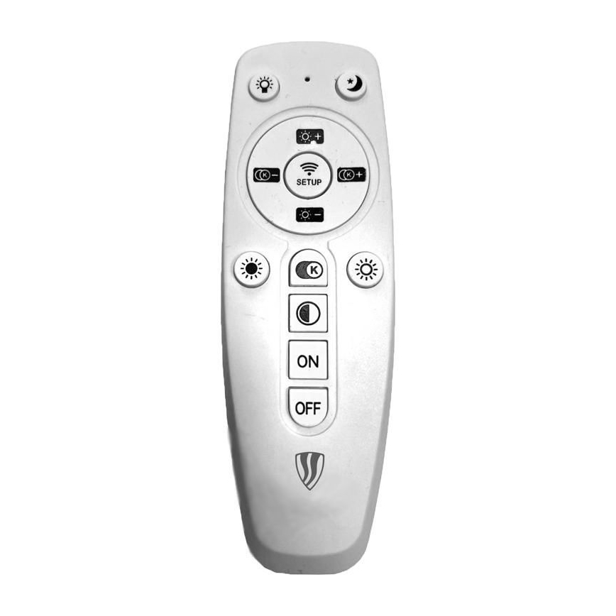 Lámpara de araña de cristal LED regulable en una cadena LED/110W/230V 3000-6500K dorado + control remoto