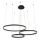 Lámpara de araña LED regulable LED/125W/230V 3000-6500K diá. 80 cm + control remoto