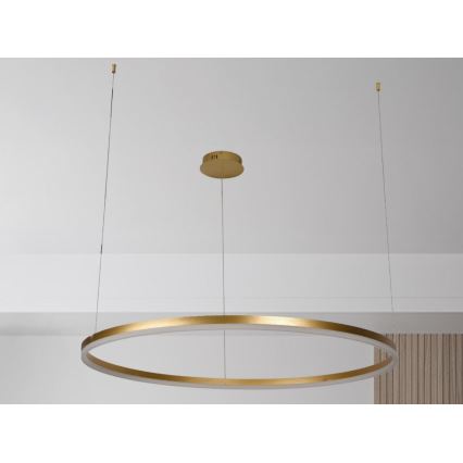 Lámpara de araña LED regulable LED/72W/230V 3000-6500K diá. 100 cm + control remoto