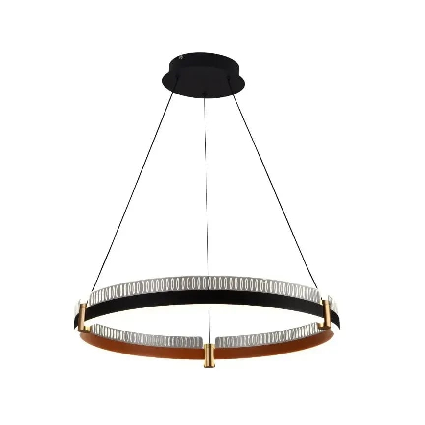 Lámpara de araña LED regulable LED/80W/230V 3000-6500K diá. 60 cm + control remoto