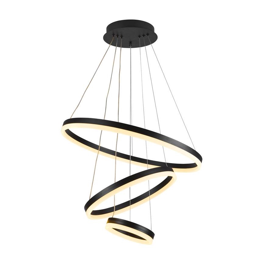Lámpara de araña LED regulable LED/85W/230V 3000-6500K diá. 60 cm + control remoto