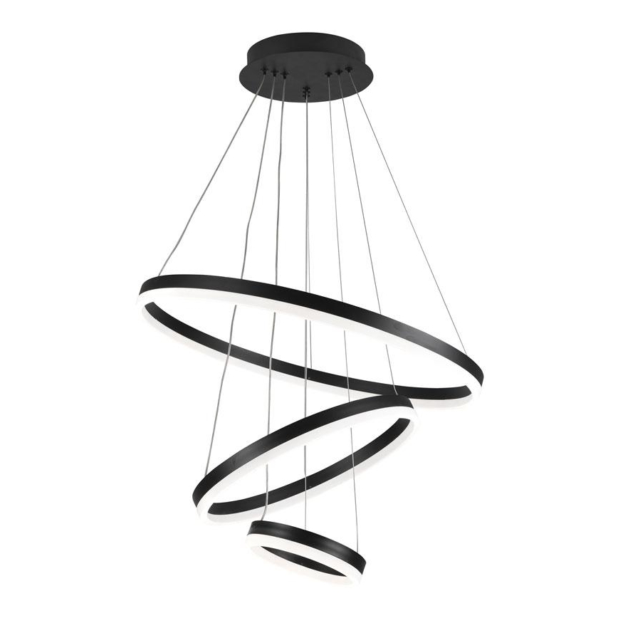 Lámpara de araña LED regulable LED/85W/230V 3000-6500K diá. 60 cm + control remoto