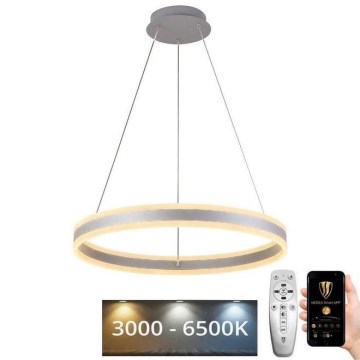Lámpara de araña LED regulable LED/85W/230V 3000-6500K diá. 60 cm + control remoto