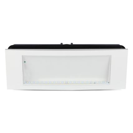 Lámpara de emergencia LED EMERGENCY EXIT SAMSUNG CHIP LED/3,8W/230V 6000K