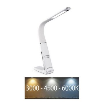 Lámpara de escritorio LED regulable con carga inalámbrica y sensor de movimiento LORD EVO LED/8W/230V 3000K/4500K/6000K blanca