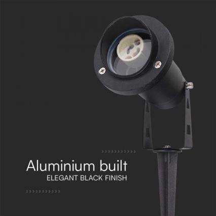 Lámpara de exterior 1xGU10/35W/230V IP65