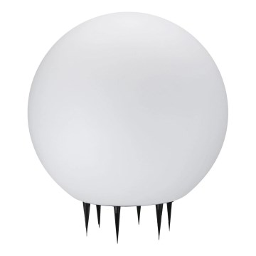Lámpara de exterior ARGENTO 1xE27/15W/230V diá. 50 cm IP65 blanco