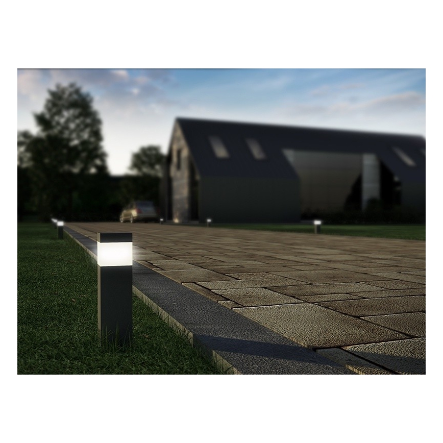 Lámpara de exterior con enchufe GARD 1xE14/60W/230V SCHUKO IP44