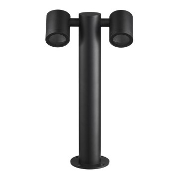 Lámpara de exterior KETTO 2xGU10/60W/230V IP44 negro