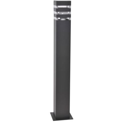 Lámpara exterior LED RGBW regulable TEKSAS 1xE27/9W/230V 2700-6500K Wi-Fi 74 cm IP44 antracita