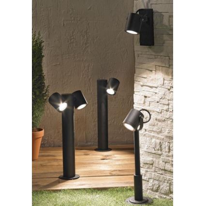 Lámpara de exterior PINO 1xGU10/10W/230V IP44 44 cm
