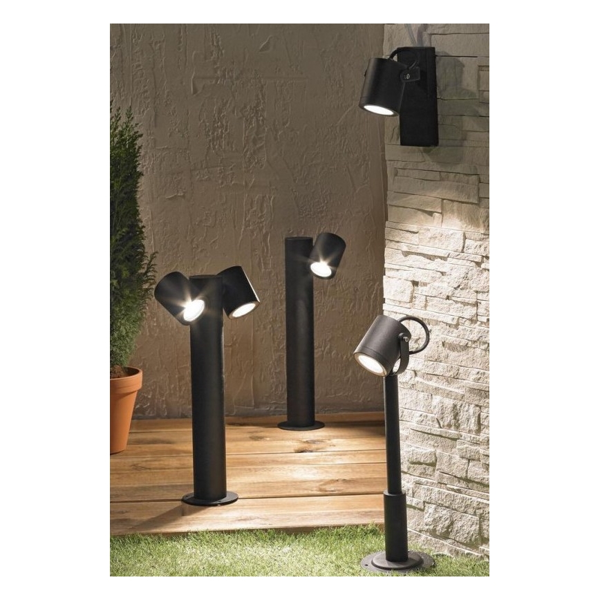 Lámpara de exterior PINO 1xGU10/10W/230V IP44 44 cm