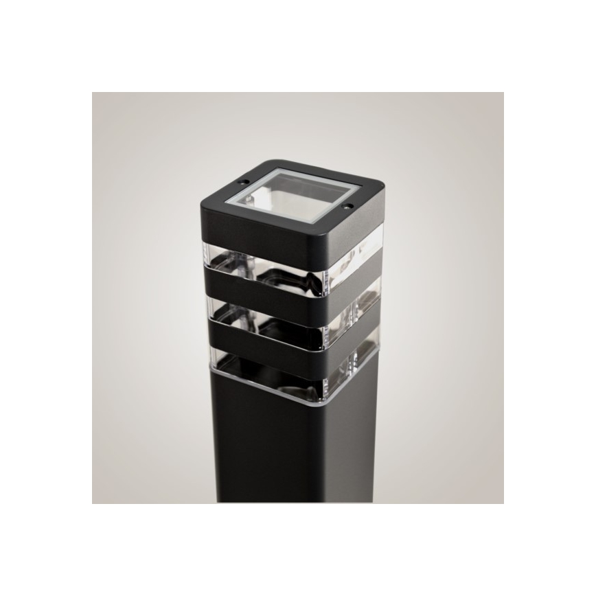 Lámpara de exterior SANTA 1xE27/60W/230V IP54 79,5 cm negro
