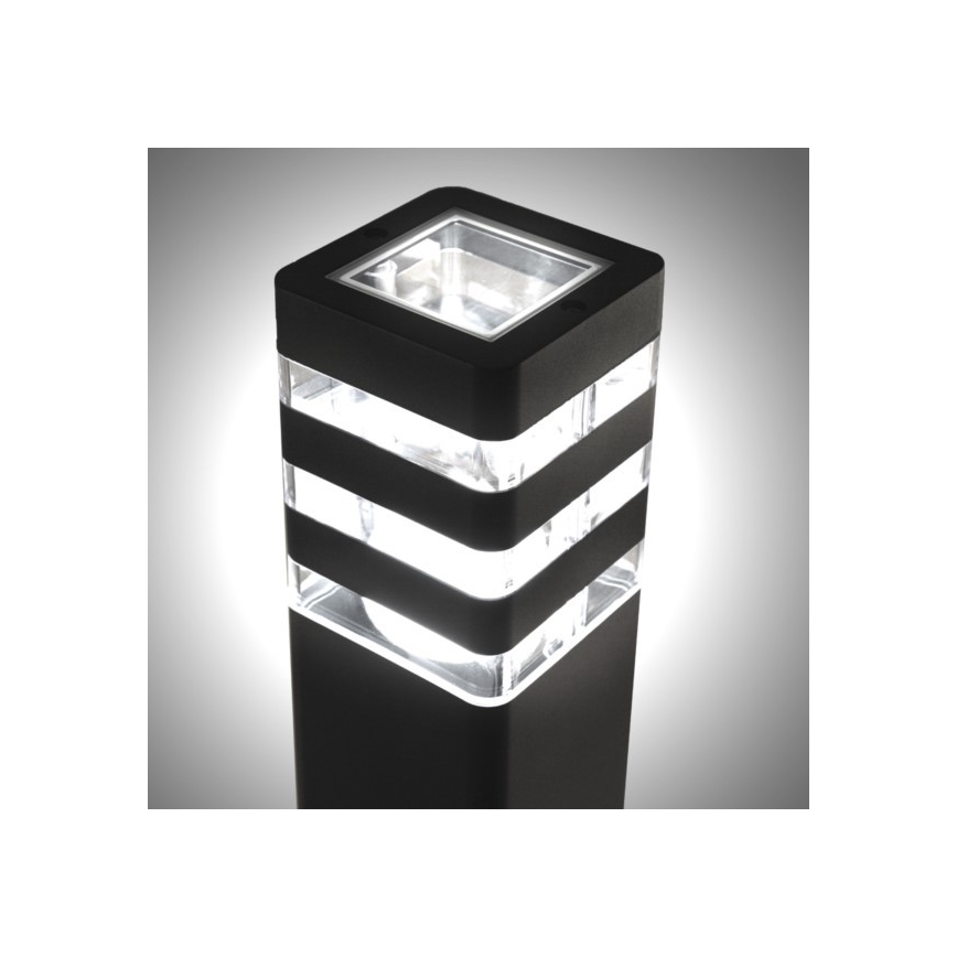 Lámpara de exterior SANTA 1xE27/60W/230V IP54 79,5 cm negro
