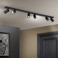 Lámpara de focos SEAN 6xGU10/13W/230V negra