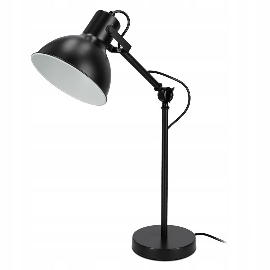 Lámpara de mesa 1xE27/40W/230V negra