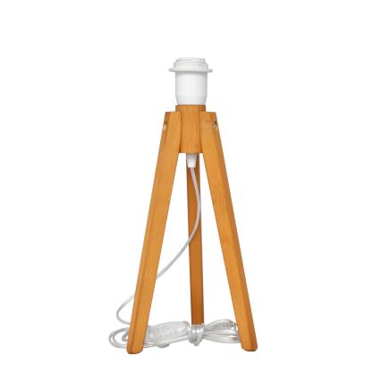Lámpara de mesa ALBA 1xE27/15W/230V blanco/roble