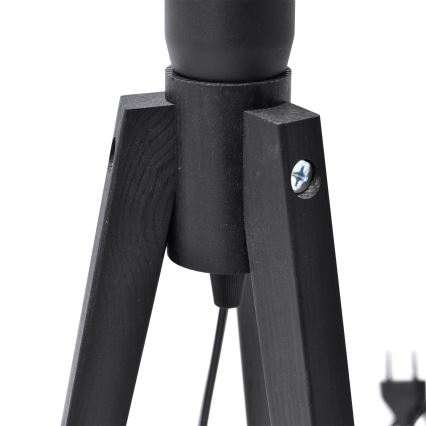 Lámpara de mesa ALBA 1xE27/15W/230V color crema/pino