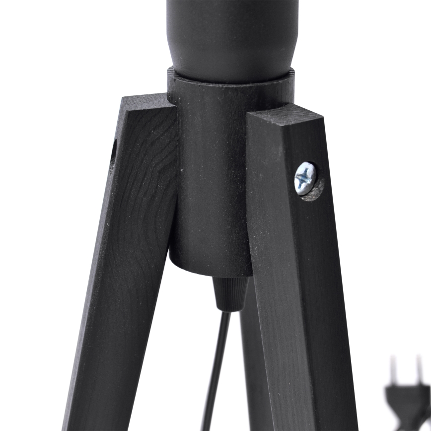 Lámpara de mesa ALBA 1xE27/15W/230V color crema/pino