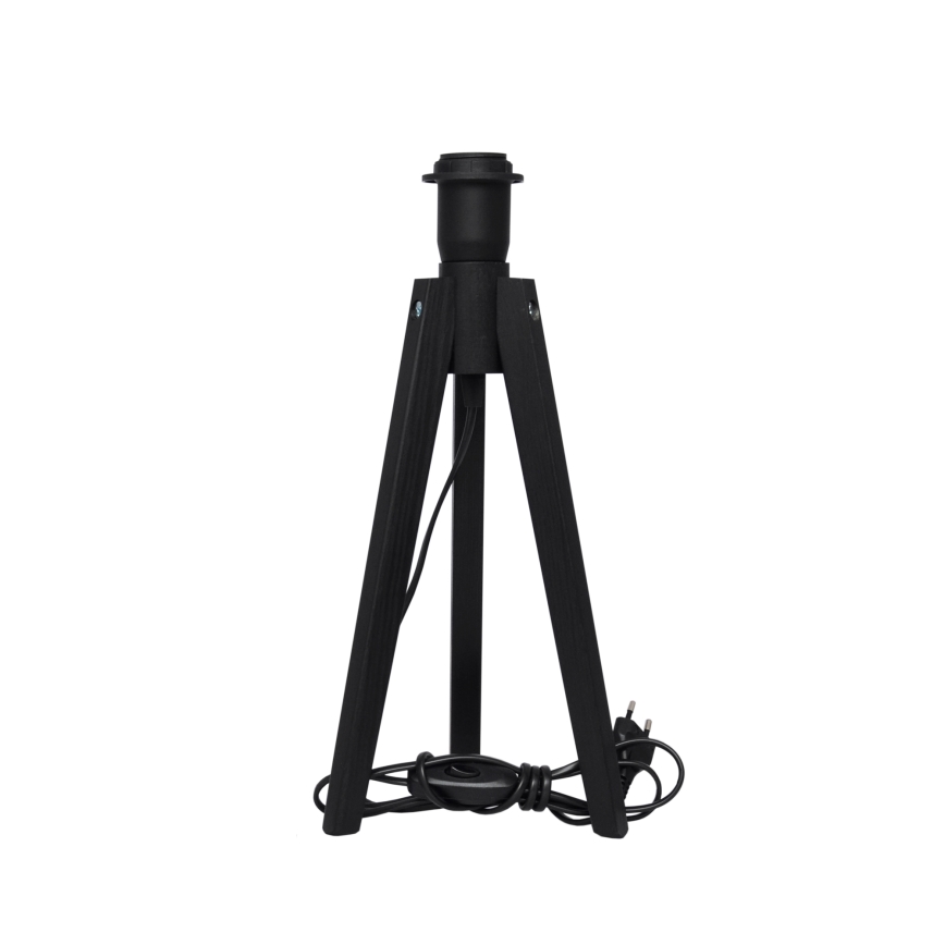 Lámpara de mesa ALBA 1xE27/15W/230V color crema/pino