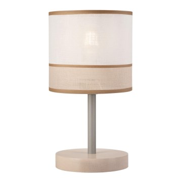 Lámpara de mesa ANDREA 1xE27/60W/230V haya