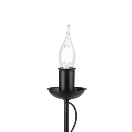 Lámpara de mesa ANTON 1xE14/60W/230V negra