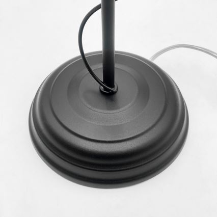Lámpara de mesa ANTON 1xE14/60W/230V negra