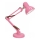 Lámpara de mesa AURIQ 1xE27/60W/230V rosa