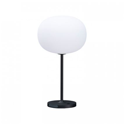 Lámpara de mesa exterior recargable LED regulable VENEZIA LED/2W/5V 2700K IP54 4000 mAh negra