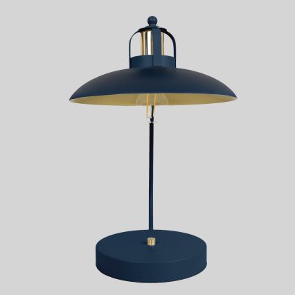 Lámpara de mesa FELIX 1xE27/60W/230V azul