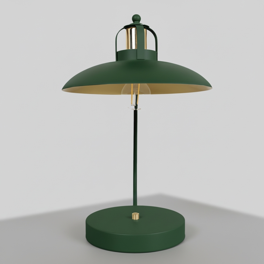Lámpara de mesa FELIX 1xE27/60W/230V verde