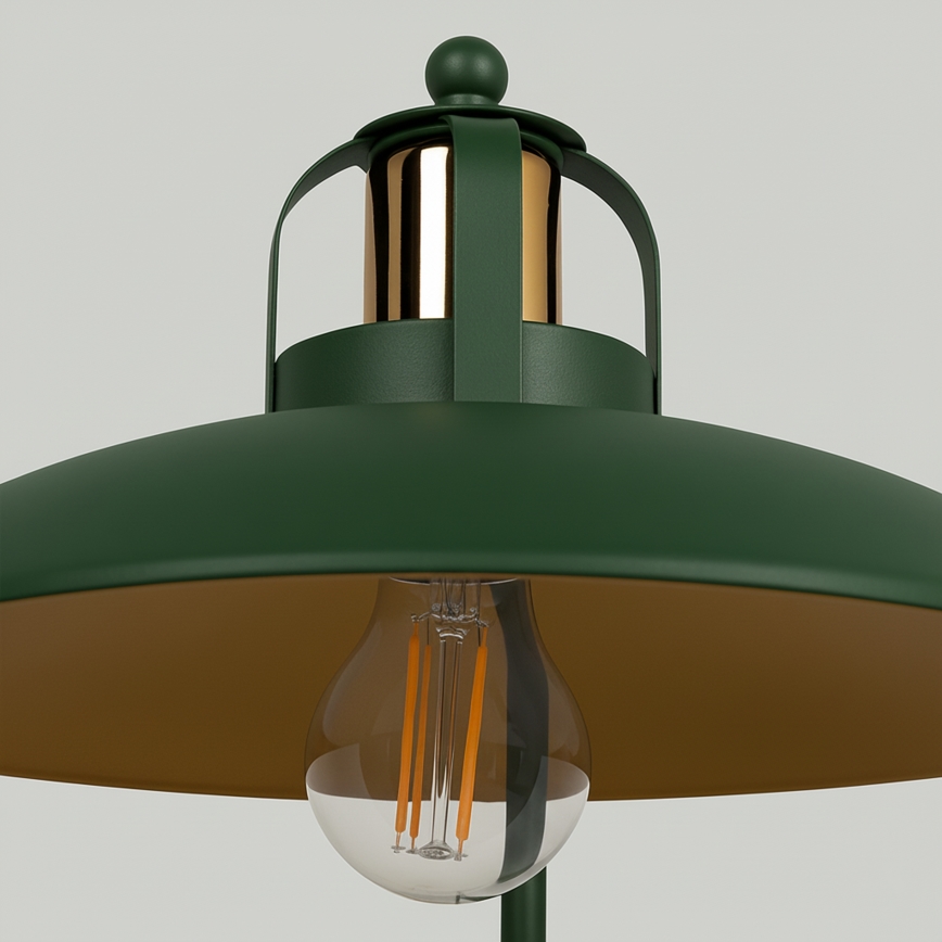 Lámpara de mesa FELIX 1xE27/60W/230V verde