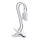 Lámpara de mesa flexible con clip para cultivo de plantas PLANTY 2xE27/30W/230V blanca
