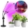 Lámpara de mesa flexible LED regulable para el cultivo de plantas VITARO 3xLED/10W/230V negro