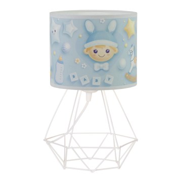 Lámpara de mesa infantil KIDS ROOM 1xE27/60W/230V Ø 18 cm astronauta