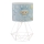 Lámpara de mesa infantil KIDS ROOM 1xE27/60W/230V Ø 18 cm astronauta