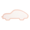 Lámpara de mesa infantil LED CAR/11W/230V rosa