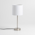 Lámpara de mesa LED 1xE14/5W/230V blanca/cromo mate