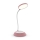 Lámpara de mesa LED recargable y regulable VISUA LED/5W/5V 3000-5000K rosa