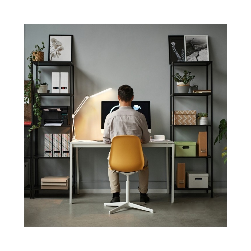 Lámpara de mesa LED regulable 2en1 USB TENUIX LED/14W/5V 3000-6000K blanco