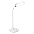 Lámpara de mesa LED regulable AURA LED/10W/230V 3700/4200K CRI 97 blanco