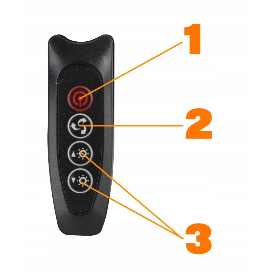 Lámpara de mesa LED flexible con pinza, regulable por toque LED/10W/5/230V 3000/4000/6000K negra
