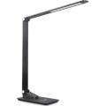 Lámpara de mesa LED regulable con USB LED/7W/230V 3000K/4000K/5500K negro