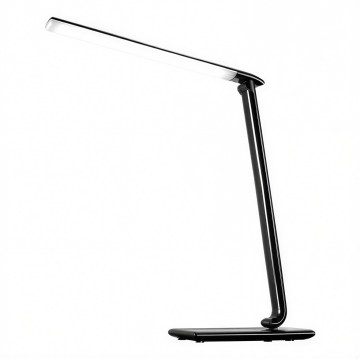 Lámpara de mesa LED regulable Conector USB LED/12W/230V negro