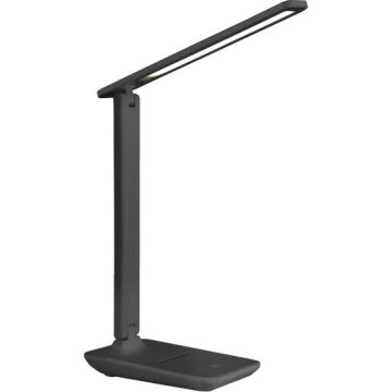Lámpara de mesa LED regulable NOBLITE N LED/7W/230V 3000/4000/6500K negro