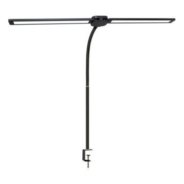 Lámpara de mesa LED regulable USB TENUIX DUO LED/14W/5V 3000-6000K negra