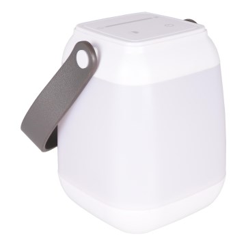 Lámpara de mesa LED táctil regulable IBIZA LED/1,8W/5V 4000 mAh IP44 blanca