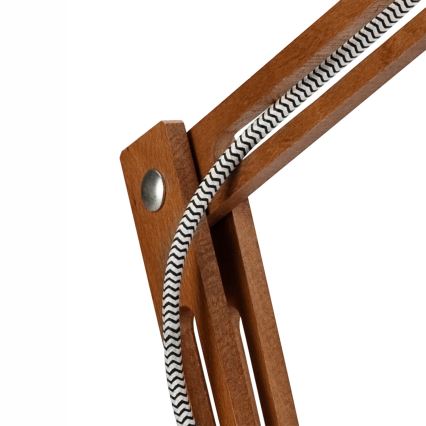 Lámpara de mesa MARCELLO 1xE27/60W/230V haya