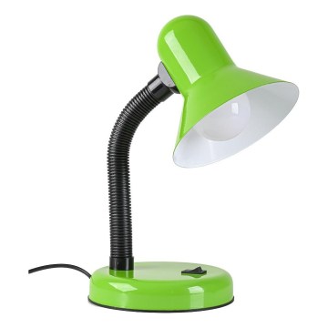 Lámpara de mesa MENTOR 1xE27/15W/230V verde