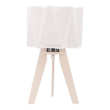Lámpara de mesa PIANO NATUR 1xE27/60W/230V